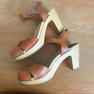 Mirja Ankle Strap Clogs